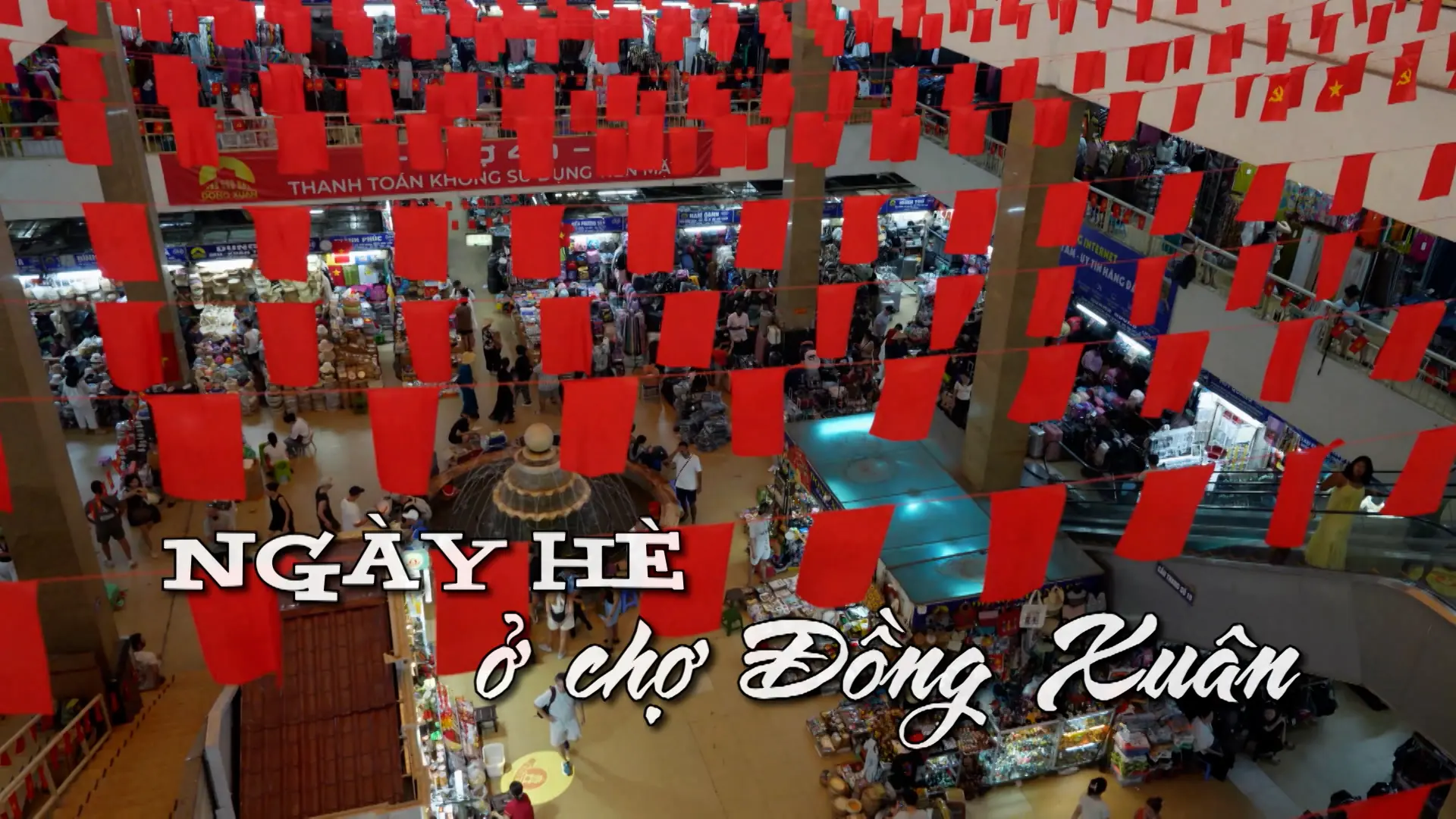 Ngày hè ở chợ Đồng Xuân | Nhịp sống Hà Nội | 17/08/2025